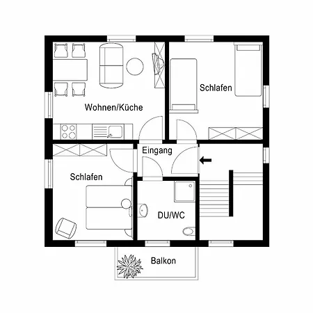 Appartement Tal-residenz Whg 2